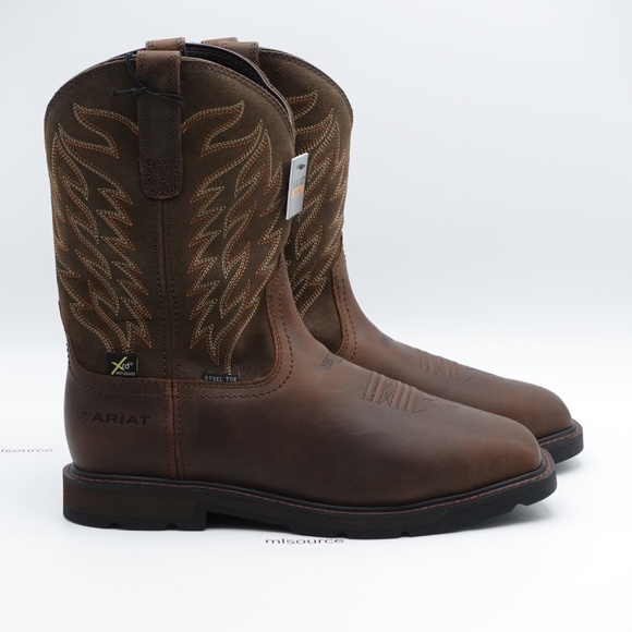 SLD NEW Size 11.5 WIDE 2E Men\'s Ariat Groundbreaker MetGuard Wide Square Steel main image 4